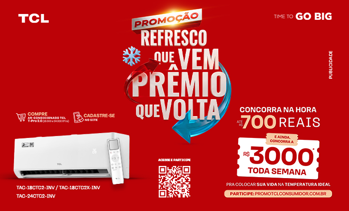 [PARCERIA] TCL - Refresco que vem, prêmio que volta - Destaque